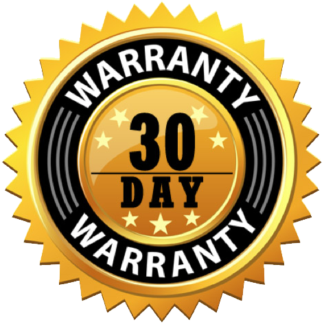 30 Day Warranty